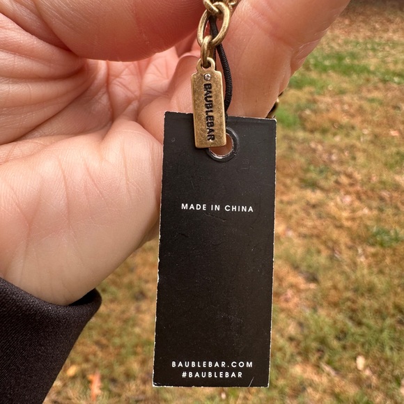 Baublebar NWT statement Choker Necklace Faux Opal & Crystal 11-13” - Picture 9 of 10